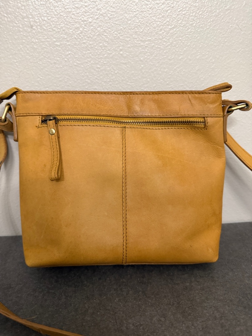 Born Tan Floral Tooled Leather Crossbody - Picture 2 of 12
